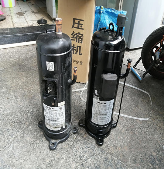 桥西中央空调压缩机的更换维修